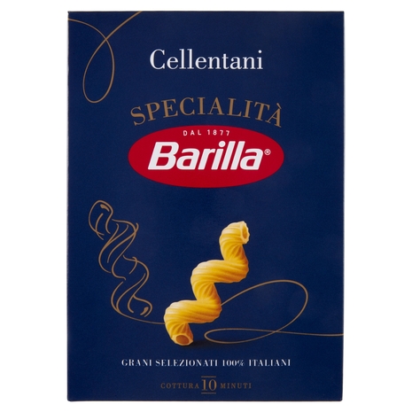 Barilla Pasta Specialità Cellentani 100% grano italiano 500g