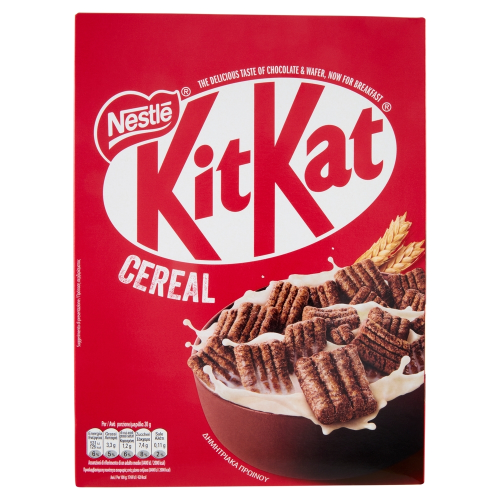 NESTLÉ KITKAT Cereali Gusto Cioccolato e Wafer 330 g