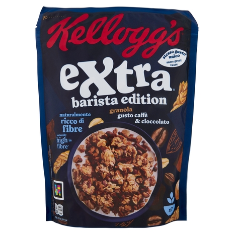 Kellogg's Extra barista edition granola gusto caffè & cioccolato 350 g