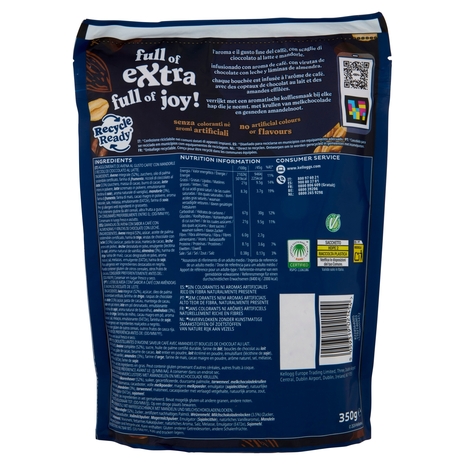 Kellogg's Extra barista edition granola gusto caffè & cioccolato 350 g