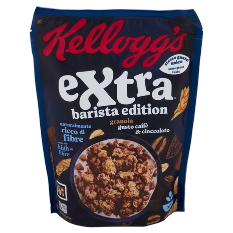 Kellogg's Extra barista edition granola gusto caffè & cioccolato 350 g
