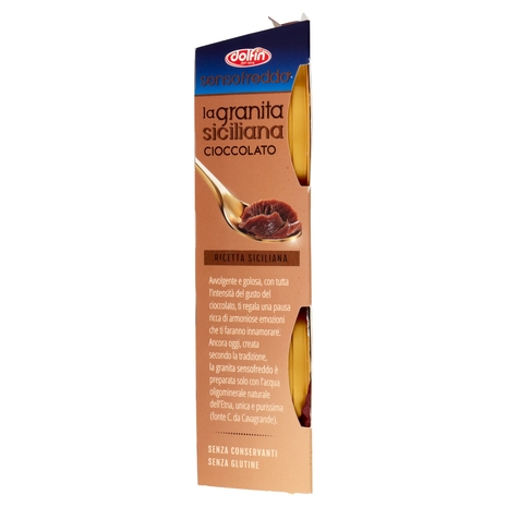 dolfin sensofreddo la granita siciliana Cioccolato 2 x 100 ml