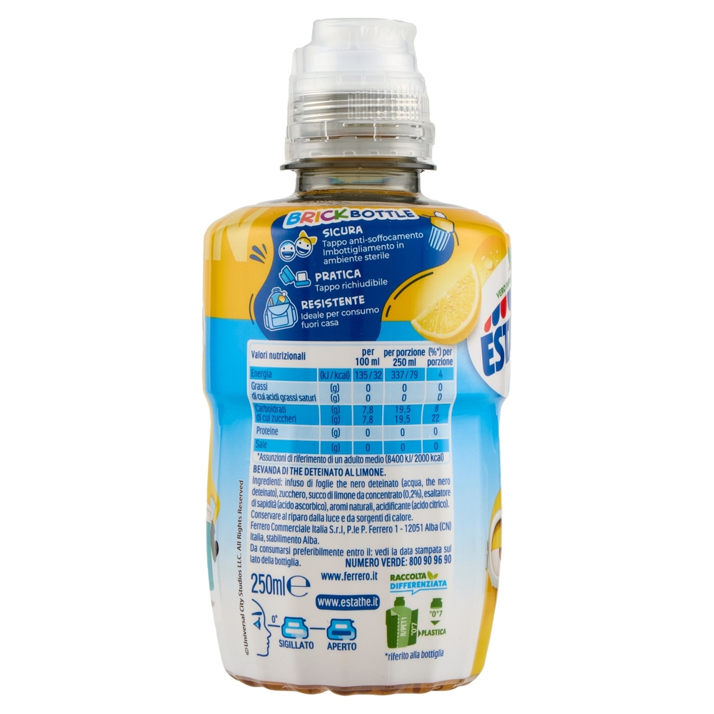 Estathé deteinato limone Pokémon 250 ml