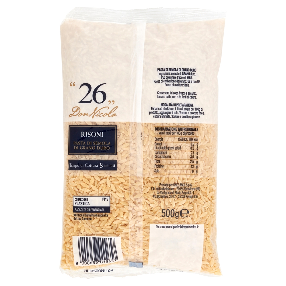 Risoni n.26 U! Confronta e Risparmia