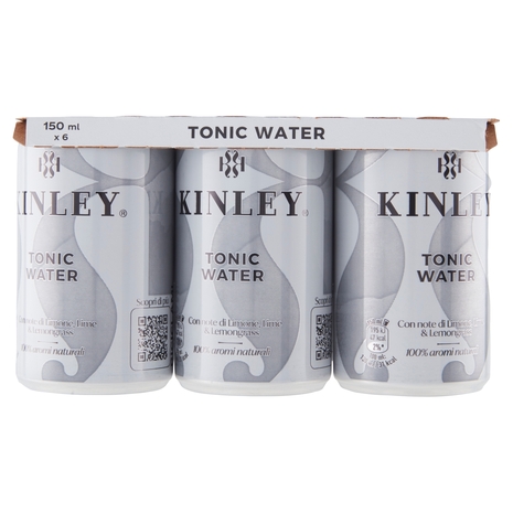 KINLEY Tonic Water Mini Can 6 x 150 ml