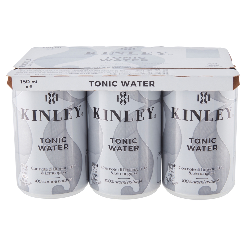 KINLEY Tonic Water Mini Can 6 x 150 ml