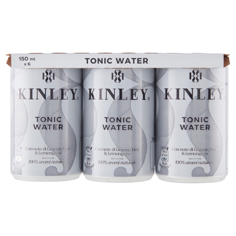 KINLEY Tonic Water Mini Can 6 x 150 ml