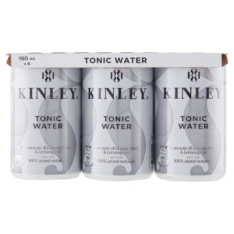 KINLEY Tonic Water Mini Can 6 x 150 ml