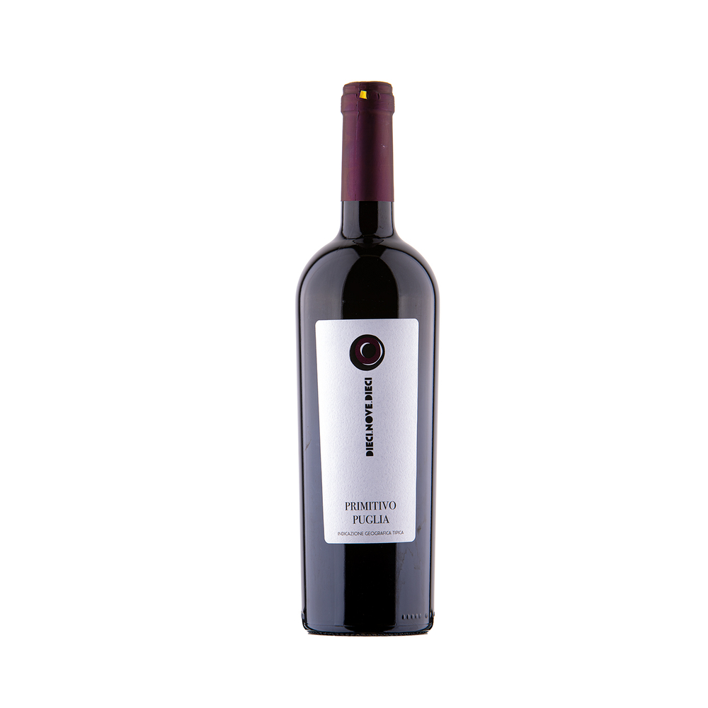 Primitivo Puglia Diecinovedieci, 75 cl