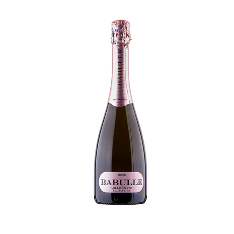 Spumante Extra Dry Rosé Babulle, 75 cl