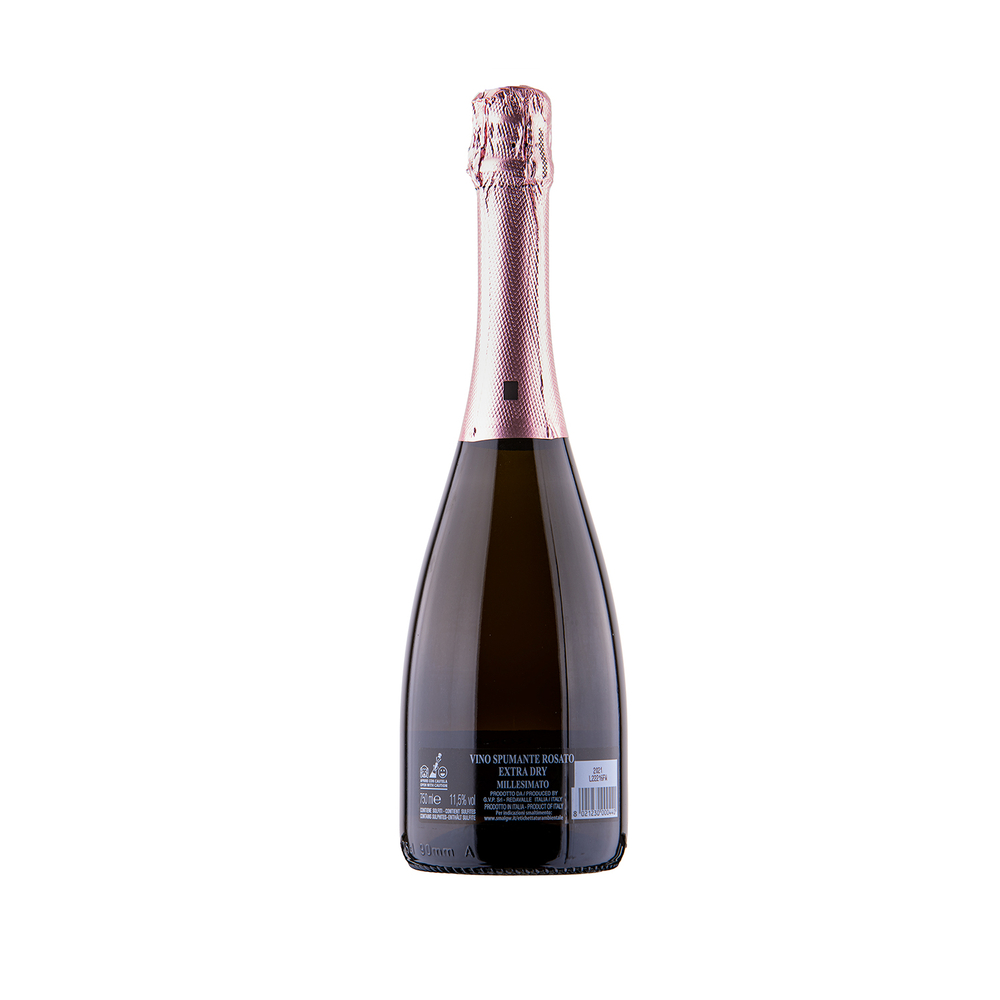 Spumante Extra Dry Rosé Babulle, 75 cl