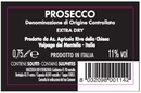 Prosecco Extra Dry DOC Vigna Nuova, 75 cl