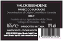 Prosecco Brut Valdobbiadene DOCG Rive della Chiesa, 75 cl