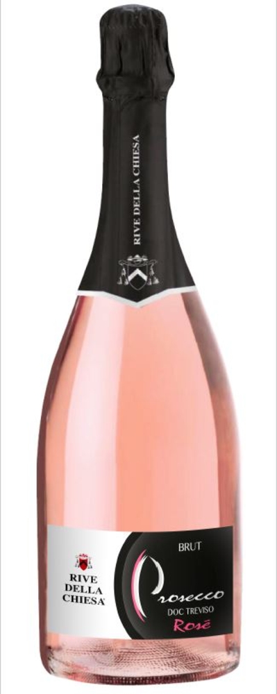 Prosecco Brut Rosé DOC Rive della Chiesa, 75 cl