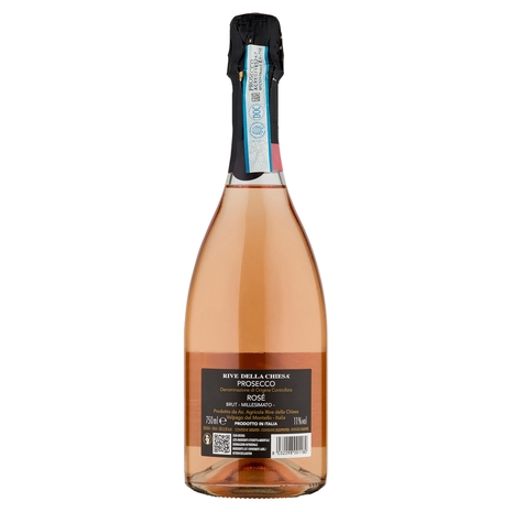 Rive della Chiesa Prosecco DOC Treviso Rosé Brut Millesimato 0,75 l