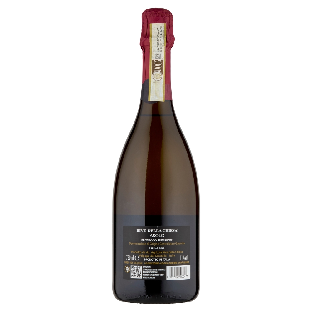 Rive della Chiesa Asolo Prosecco Superiore DOCG Extra Dry 0,75 l
