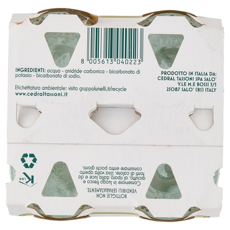 Tassoni Soda la Classica 4 x 180 ml