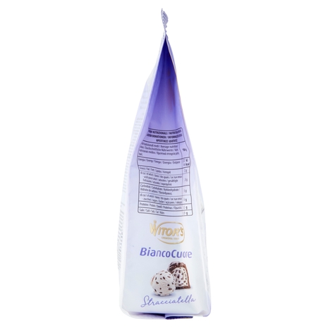 Witor's Bianco Cuore Stracciatella Cioccolato al Latte con Crema Stracciatella 200 g