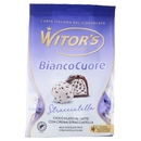 Witor's Bianco Cuore Stracciatella Cioccolato al Latte con Crema Stracciatella 200 g