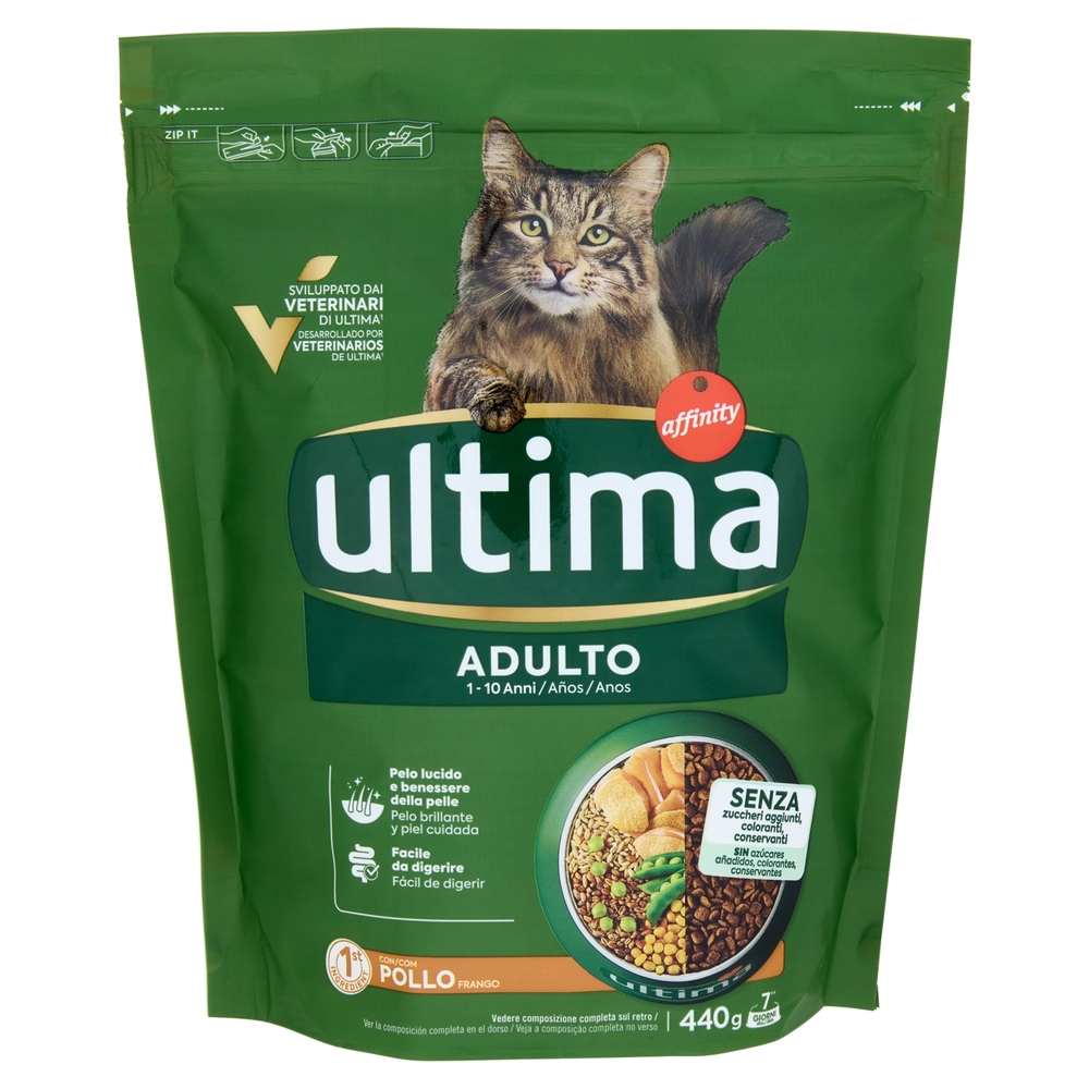 ultima Cat Adulto 1-10 Anni Pollo 440 g