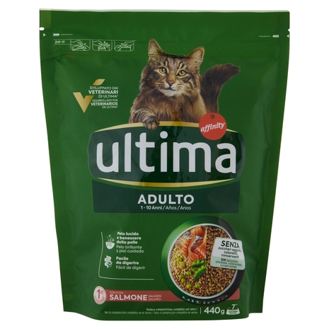 ultima Cat Adulto 1-10 Anni Salmone 440 g