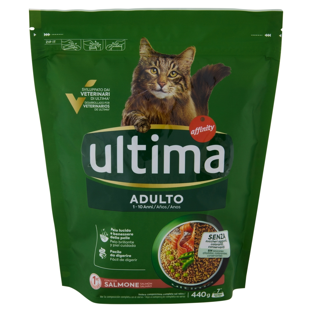ultima Cat Adulto 1-10 Anni Salmone 440 g