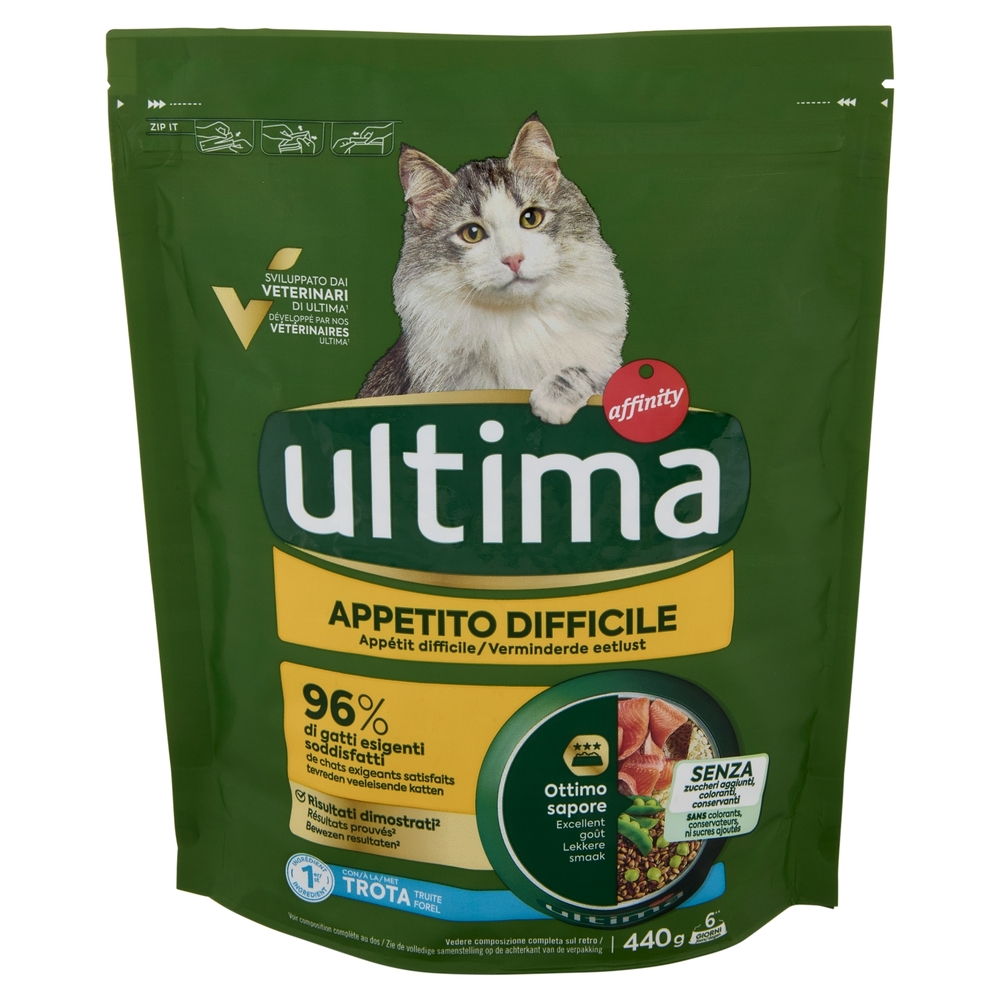 ultima Cat Appetito Difficile Trota 440 g