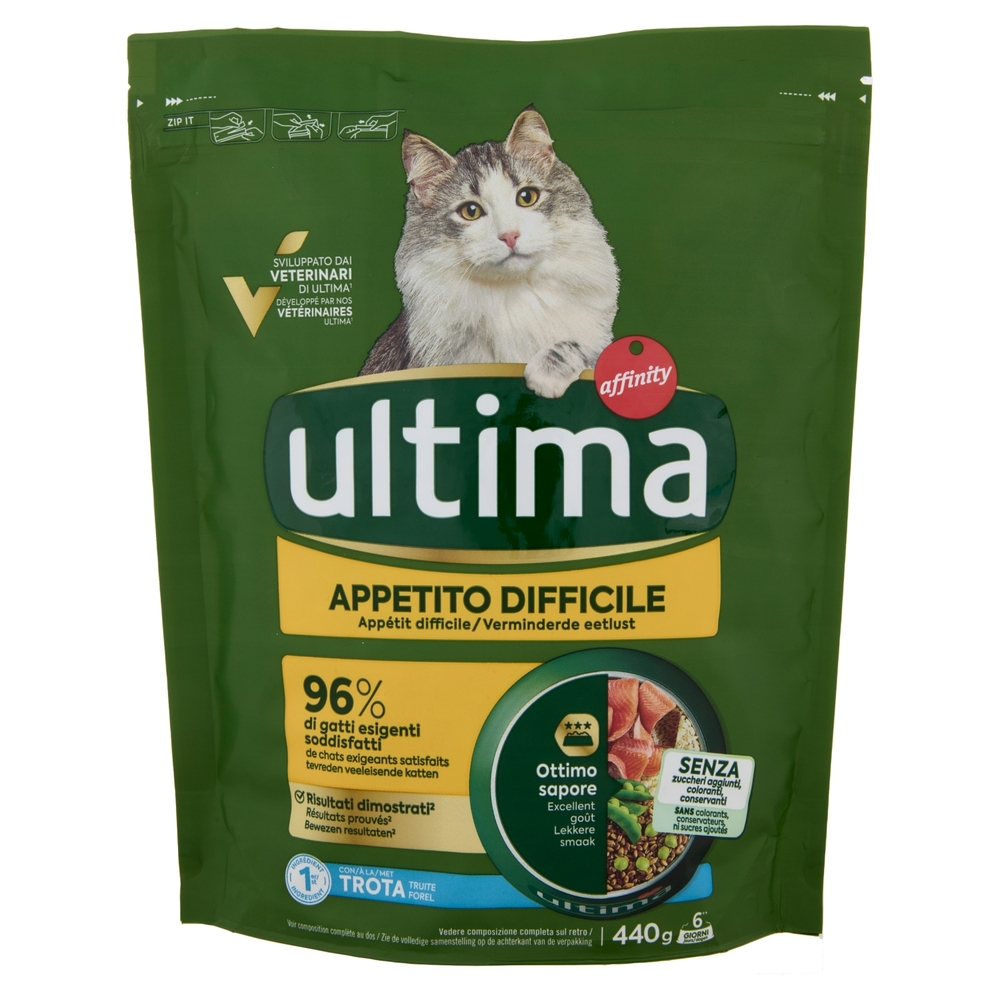 ultima Cat Appetito Difficile Trota 440 g