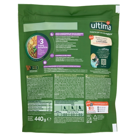 ultima Cat Sterilizzati Adulto 1-10 Anni Pollo 440 g