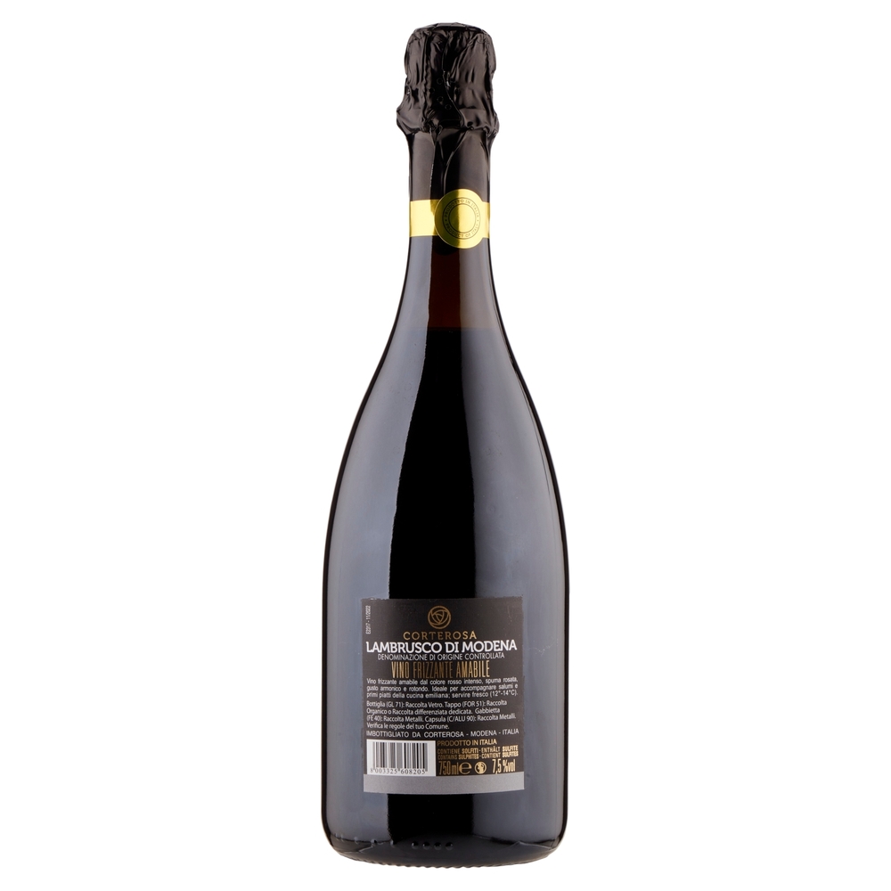 Corterosa Lambrusco Modena D.O.C. Amabile 750 ml