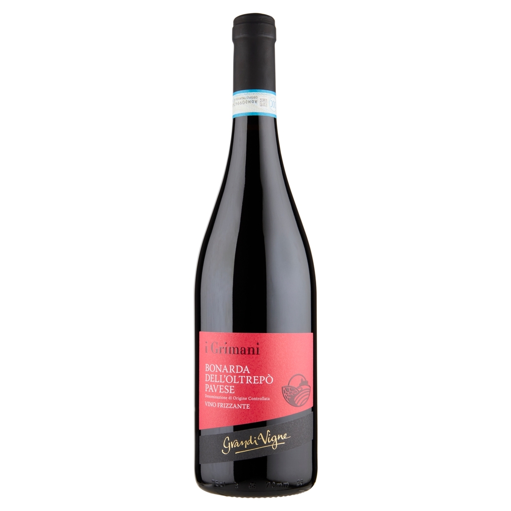 Grandi Vigne i Grimani Bonarda dell'Oltrepò Pavese DOC Vino Frizzante 750 ml