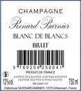 Champagne Blanc de Blancs Renard-Barniers, 75 cl