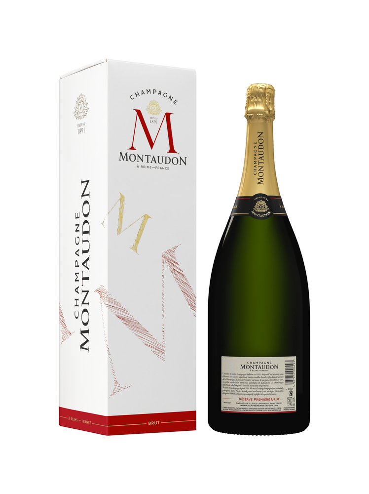Champagne Montaundon astucciato, 1,5 litri