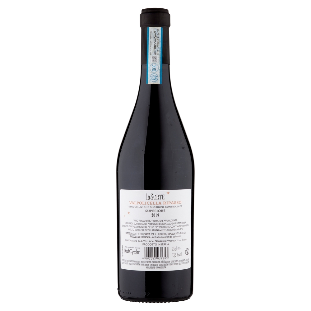 la Sorte Valpolicella Ripasso DOC Superiore 75 cl