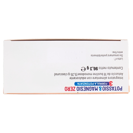 equilibra Potassio & Magnesio Zero 3 Formula Potenziata Bustine Monodose 18 x 5,35 g