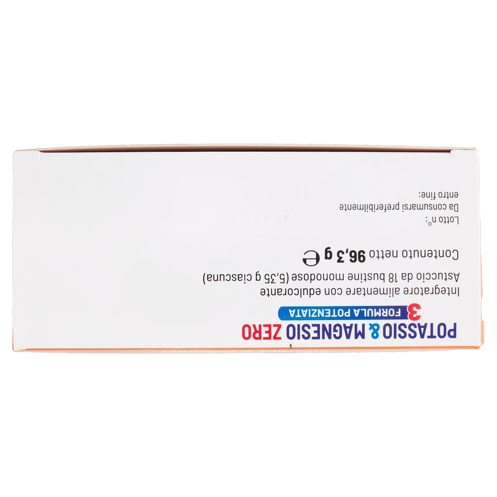 equilibra Potassio & Magnesio Zero 3 Formula Potenziata Bustine Monodose 18 x 5,35 g