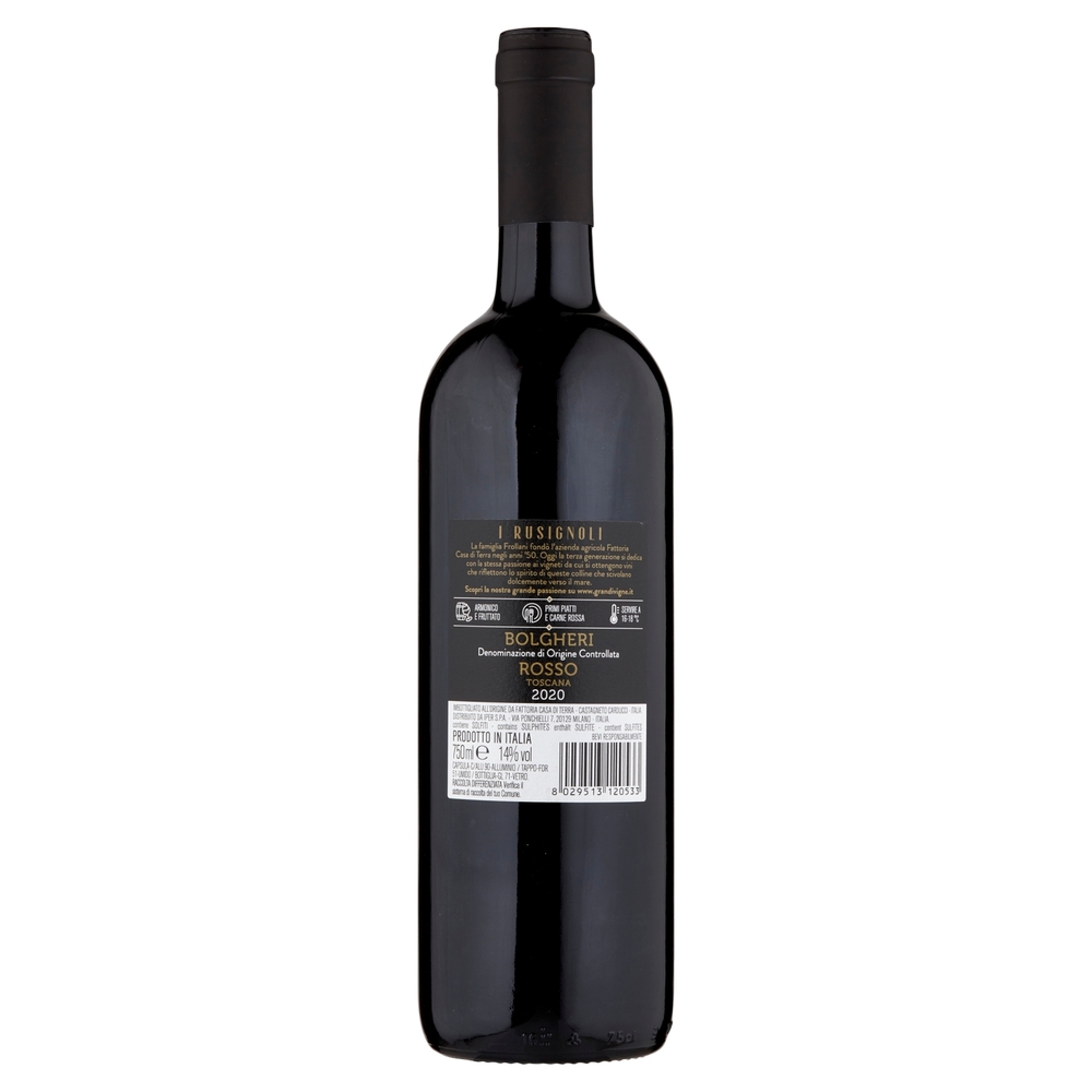Grandi Vigne i Rusignoli Bolgheri DOC Rosso 750 ml