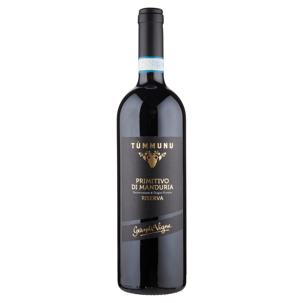 Grandi Vigne Tùmmunu Primitivo di Manduria DOP Riserva 750 ml