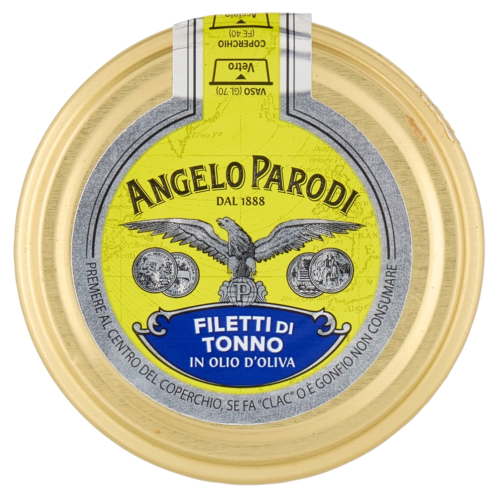 Angelo Parodi Filetti di Tonno in Olio d'Oliva 150 g