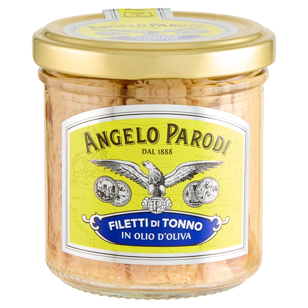 Angelo Parodi Filetti di Tonno in Olio d'Oliva 150 g