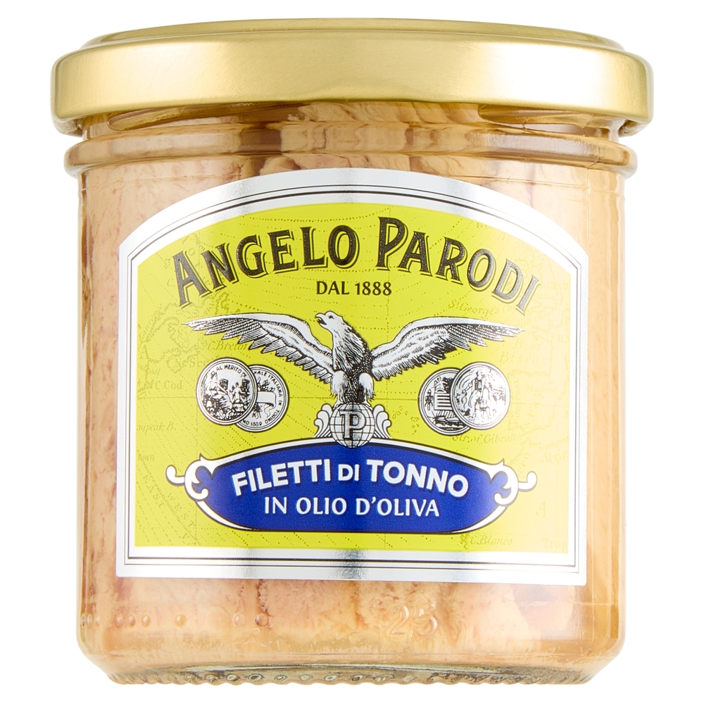 Angelo Parodi Filetti di Tonno in Olio d'Oliva 150 g