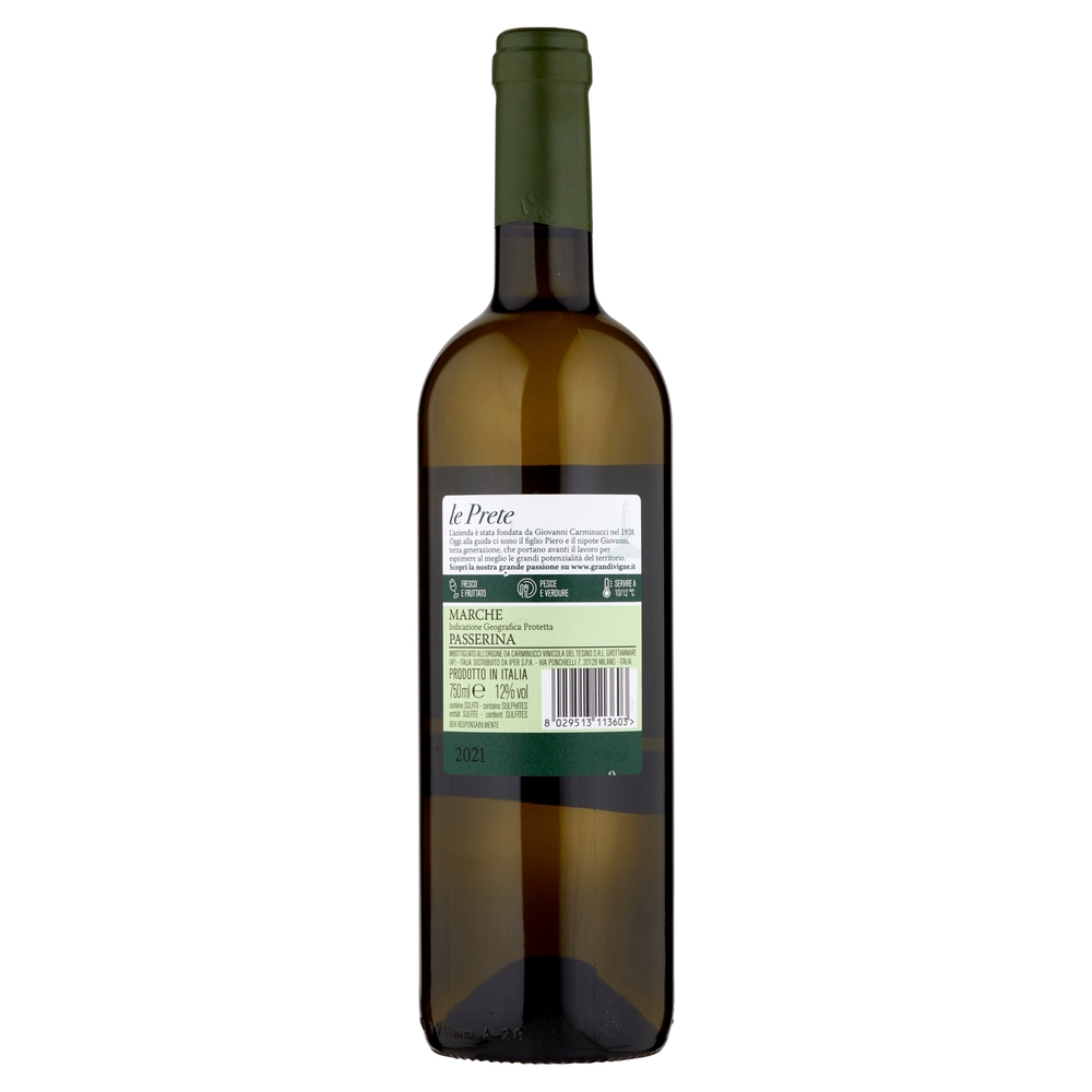 Grandi Vigne le Prete Marche IGP Passerina 750 ml