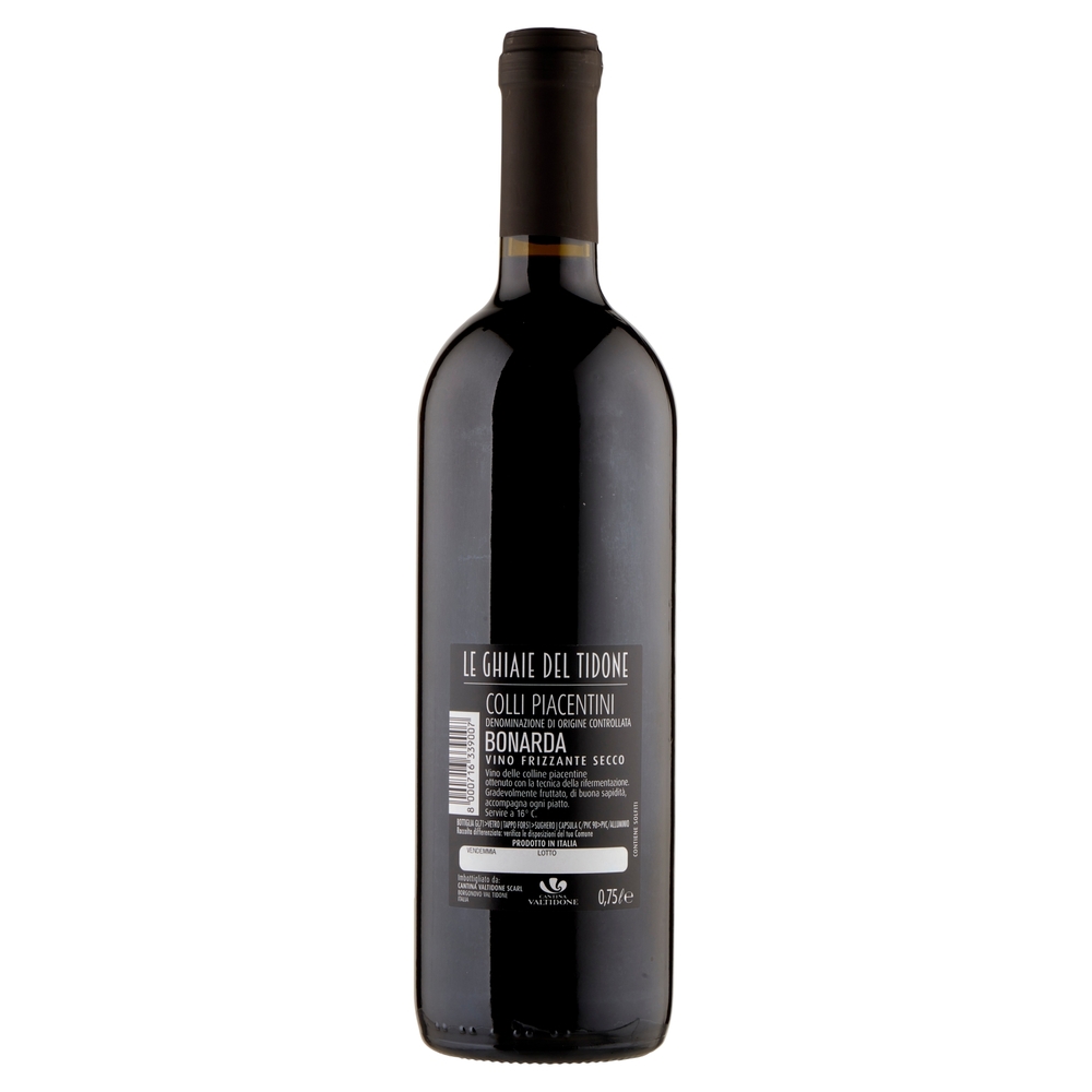 Cantina Valtidone le Ghiaie del Tidone Colli Piacentini D.O.C. Bonarda Vino Frizzante Secco 0,75 l