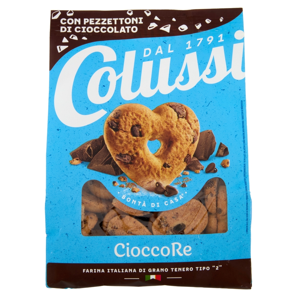 Colussi Biscotti con Cioccolato in Pezzi 500 g