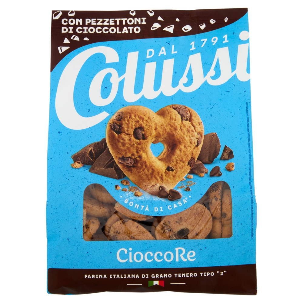 Colussi Biscotti con Cioccolato in Pezzi 500 g