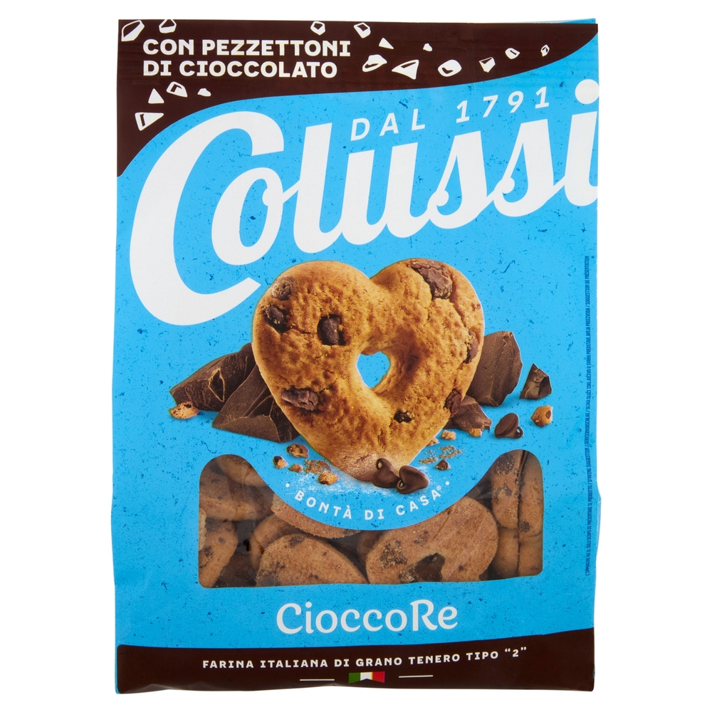 Colussi Biscotti con Cioccolato in Pezzi 500 g