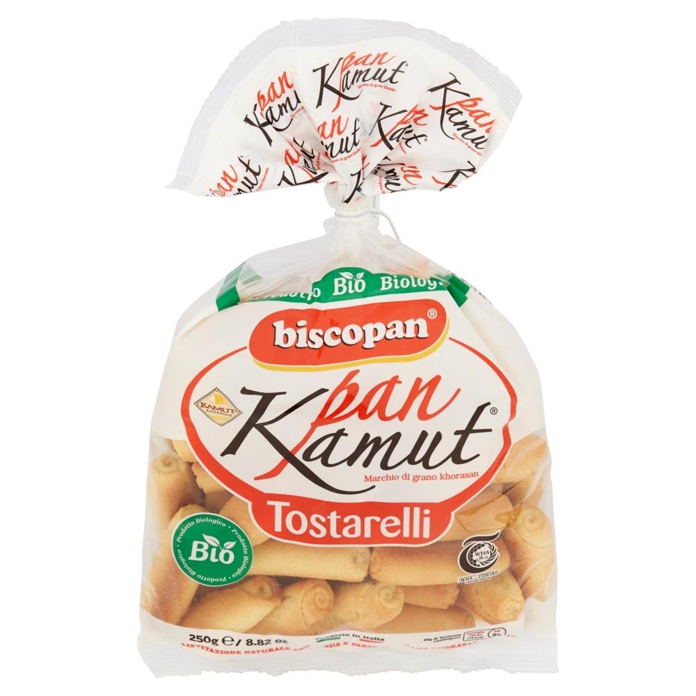 biscopan pan Kamut Tostarelli Bio 250 g