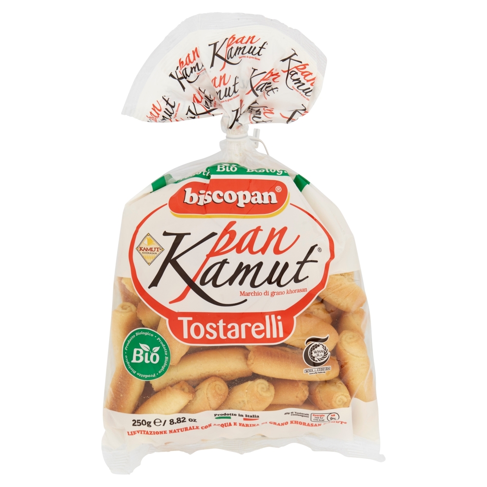 biscopan pan Kamut Tostarelli Bio 250 g