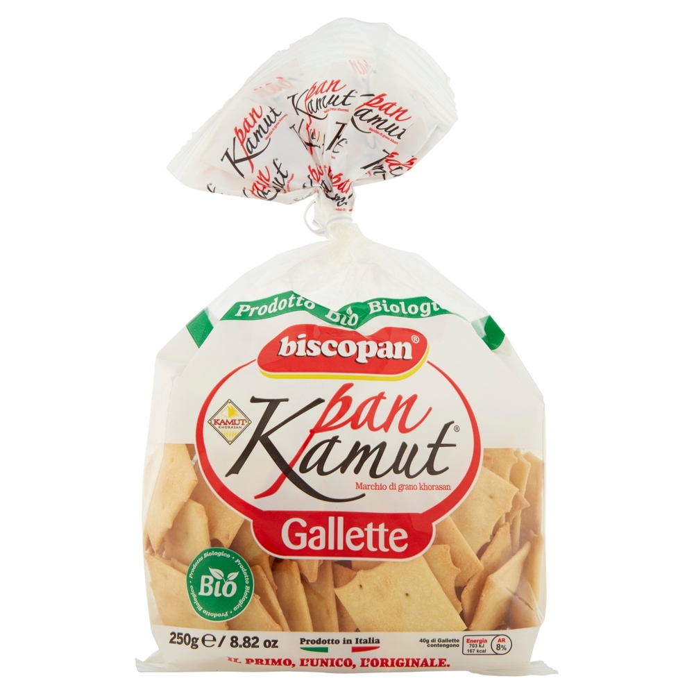 biscopan pan Kamut Gallette Bio 250 g