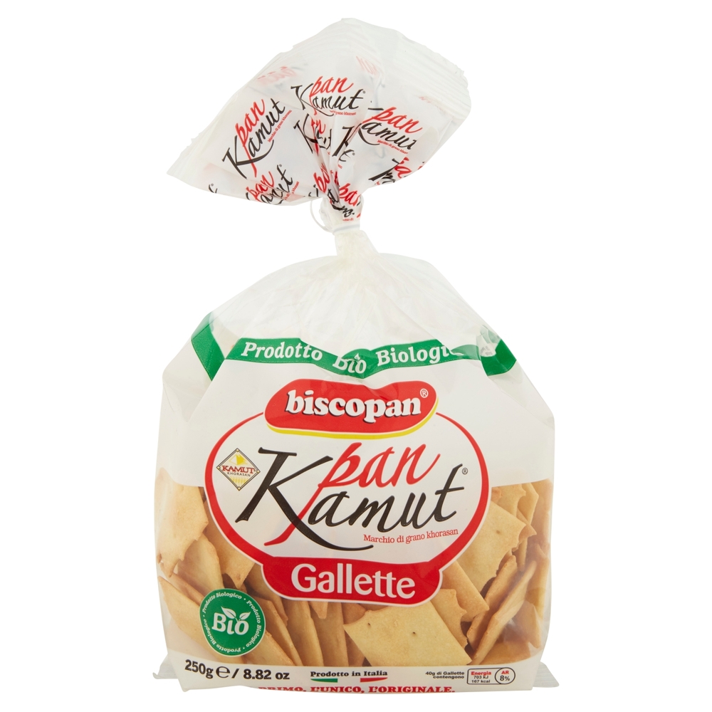biscopan pan Kamut Gallette Bio 250 g